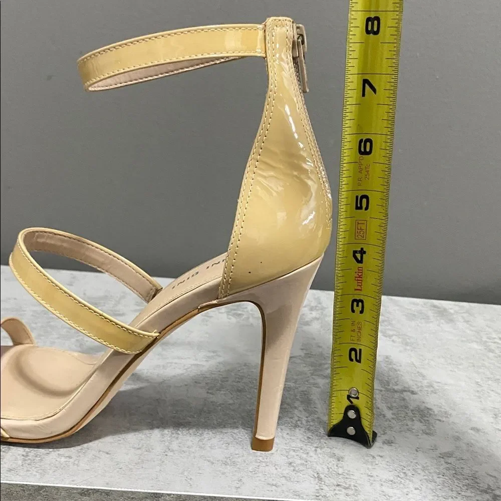 Gianni Bini Tan Strappy Stiletto Heels Size 7 - Picture 8 of 11